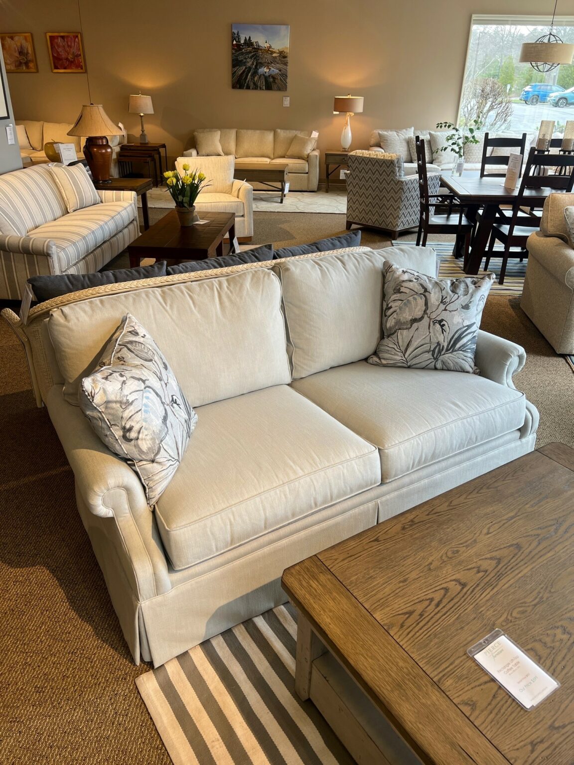 Signature Elements Apartment Sofa | Pierce Furniture