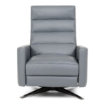 Cirrus Comfort Air Echo in Axel India Ink with four-star base in Burnished Bronze