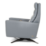 Cirrus Comfort Air Echo in Axel India Ink with four-star base in Burnished Bronze