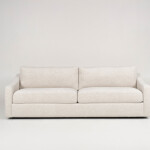 Doran Sofa in Dakota Cream, SO2, Low Leg Option , Plain Back